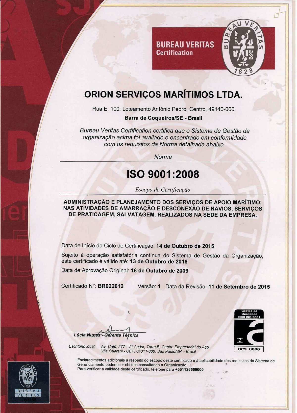 ISO 9001 - 2008